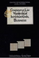 THE COMPARATIVE LAW YEARBOOK OF INTERNATIONAL BUSINESS VOLUME 12   1990  PDF电子版封面  1853334847   