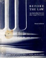 REFORE THE LAW AN INTRODUCTION TO THE LEGAL PROCESS（1984 PDF版）