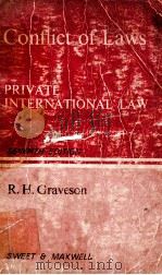 CONFLCT OF LAWS PRIVATE INTERNATIONAL LAW（1974 PDF版）