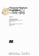 FINANCIAL MARKETS REGULATION   1997  PDF电子版封面  031217473X   