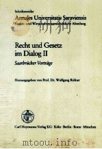 RECHT UND GESETZ IM DIALOG  II（1984 PDF版）