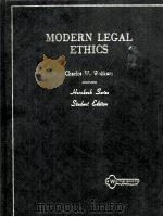 MODERN LFGAL ETHICS   1986  PDF电子版封面  0314926399  CHARLES W.WOLFRAM 