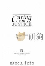 CARIN FOR JUSTICE   1997  PDF电子版封面    ROBIN WEST 