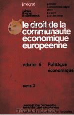 LE DROIT DE LA COMMUNAUTE ECONOMIQUE EUROPEENNE  6（1976 PDF版）