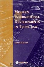 Modern International Developments in Trust Law（1999 PDF版）
