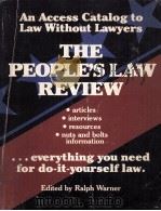 The People's Law Review   1982  PDF电子版封面  020108306X   