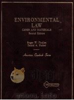 ENVIRONMENTAL LAW  CASES AND MATERIALS  SECOND EDITION   1985  PDF电子版封面  0314902228  ROGER W.FINDLEY AND DANIEL A.F 
