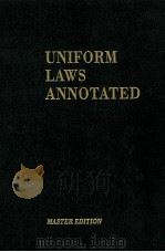 UNIFORM LAWS ANNOTATED  VOLUME 8 PART II   1998  PDF电子版封面     