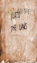 Plato the laws     PDF电子版封面    Plato. with an English transla 