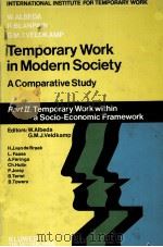 TEMOPRARY WORK IN MODERN SOCIETY   1978  PDF电子版封面  9031200719  W.ALBEDA R.BLANPAIN G.M.J.VWLD 