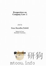 PERSPECTIVES ON COMPANY LAW：2（1997 PDF版）