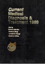 Current medical diagnosis & treatment 1989（1989 PDF版）