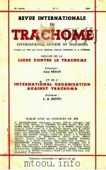 REVUE INTERNATIONALE DU TRACHOME:INTERNATIONAL REVIEW OF TRACHOMA（1966 PDF版）