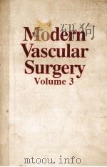 MODERN VASCULAR SURGERY  VOLUME 3（1989 PDF版）