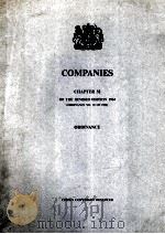 LAWS OF HONG KONG COMPANIES ORDINANCE CHAPTER 32   1984  PDF电子版封面    REVISED EDITION 