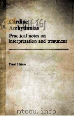 Cardiac arrhythmias:practical notes on interpretation and treatment（1989 PDF版）