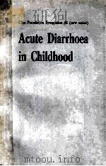 Acute diarrhoea in childhood（ PDF版）