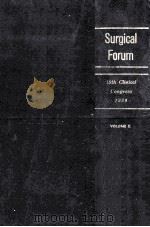 SURGICAL FORUM VOLUME 10   1960  PDF电子版封面     