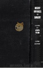 RECENT ADVANCES IN SURGERY  FIFTH EDITION（1959 PDF版）