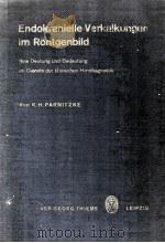 Endokranielle Verkalkungen im Rontgenbild:ihre Deutung und Bedeutung im Dienste der klinischen Hirnd   1961  PDF电子版封面    Parnitzke;H. 