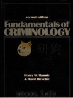 FUNDAMENTALS OF CRIMINOLOGY  2ND EDITION（1988 PDF版）