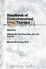 Handbook of gastrointestinal drug therapy（1989 PDF版）