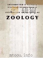 INSTRUCTOR'S MANUAL TO ACCOMPANY THE EIGHTH EDITION OF INTEGRATED PRINCIPLES OF ZOOLOGY（1988 PDF版）
