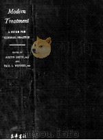 MODERN TREATMENT:A GUIDE FOR GENERAL PRACTICE   1954  PDF电子版封面     