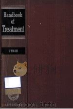 HANDBOOK OF TREATMENT   1955  PDF电子版封面    HAROLD THOMAS 