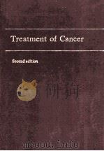 TREATMENT OF CANCER  SECOND EDITION（1982 PDF版）