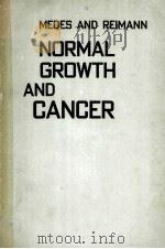 NORMAL GROWTH AND CANCER（1963 PDF版）