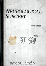 NEUROLOGICAL SURGERY:A COMPREHENSIVE REFERENCE GUIDE TO THE DIAGNOSIS AND MANAGEMENT OF NEUROSURGICA   1990  PDF电子版封面  0721620914  JULIAN R.YOUMANS 