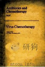 ANTIBIOTICS AND CHEMOTHERAPY VOL.27  VIRUS CHEMOTHERAPY（1980 PDF版）