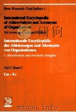 International Encyclopedia of Abbreviations and Acronyms of organizations vol2/band 2（1990 PDF版）