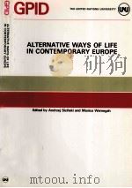 Alternative ways of life in contemporary Europe（1983 PDF版）
