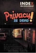 Privacy is dead : long live privacy（ PDF版）