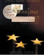 The challenge of democracy government in America third edition（1993 PDF版）
