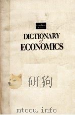Dictionary of economics（1987 PDF版）