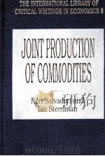 Joint production of commodities   1990  PDF电子版封面     