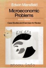 Microeconomic problems case studies and exercises for review eighth edition   1994  PDF电子版封面  0393964841  Edwin Mansfield 