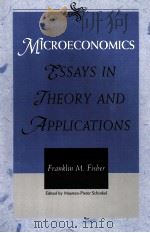 Microeconomics essays in theory and applications（1999 PDF版）