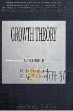 Growth theory volume Ⅱ optimal growth theories（1991 PDF版）