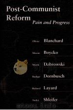 Post-communist reform pain and progress（1993 PDF版）