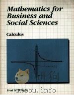 Mathematics for business and social sciences calculus（1988 PDF版）