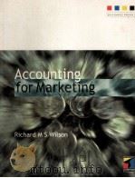 Accounting for marketing   1999  PDF电子版封面  1861524684   