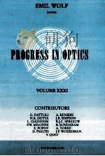 PROGRESS IN OPTICS  VOLUME 31（1993 PDF版）