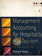 Management accounting for hospitality and tourism (third edition)（1999 PDF版）