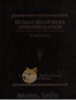 Human resources administration personnel issues and needs in education  second edition   1994  PDF电子版封面  0024249734   