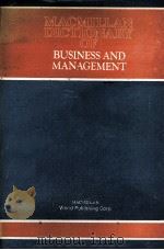 Macmillan dictionary of business and management（1988 PDF版）