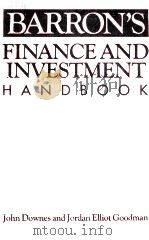 Barron's finance and investment handbook second edition（1987 PDF版）
